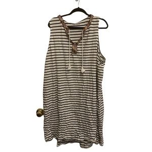 Ava & Viv Striped Dress size 3X